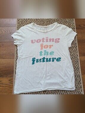 Voting Themed Graphic Tshirt Medium